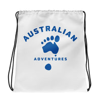 Load image into Gallery viewer, Australian Adventures Drawstring bag
