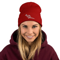 Load image into Gallery viewer, Kangaroo, Embroidered Beanie
