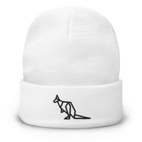 Load image into Gallery viewer, Kangaroo, Embroidered Beanie
