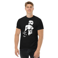 Load image into Gallery viewer, Stormtrooper bodybuilder, Men&#39;s classic tee
