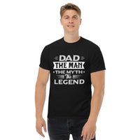 Load image into Gallery viewer, Dad, the man, they myth, the legend, Men&#39;s classic tee
