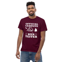 Load image into Gallery viewer, Official campsite beer tester, Men&#39;s T-Shirt
