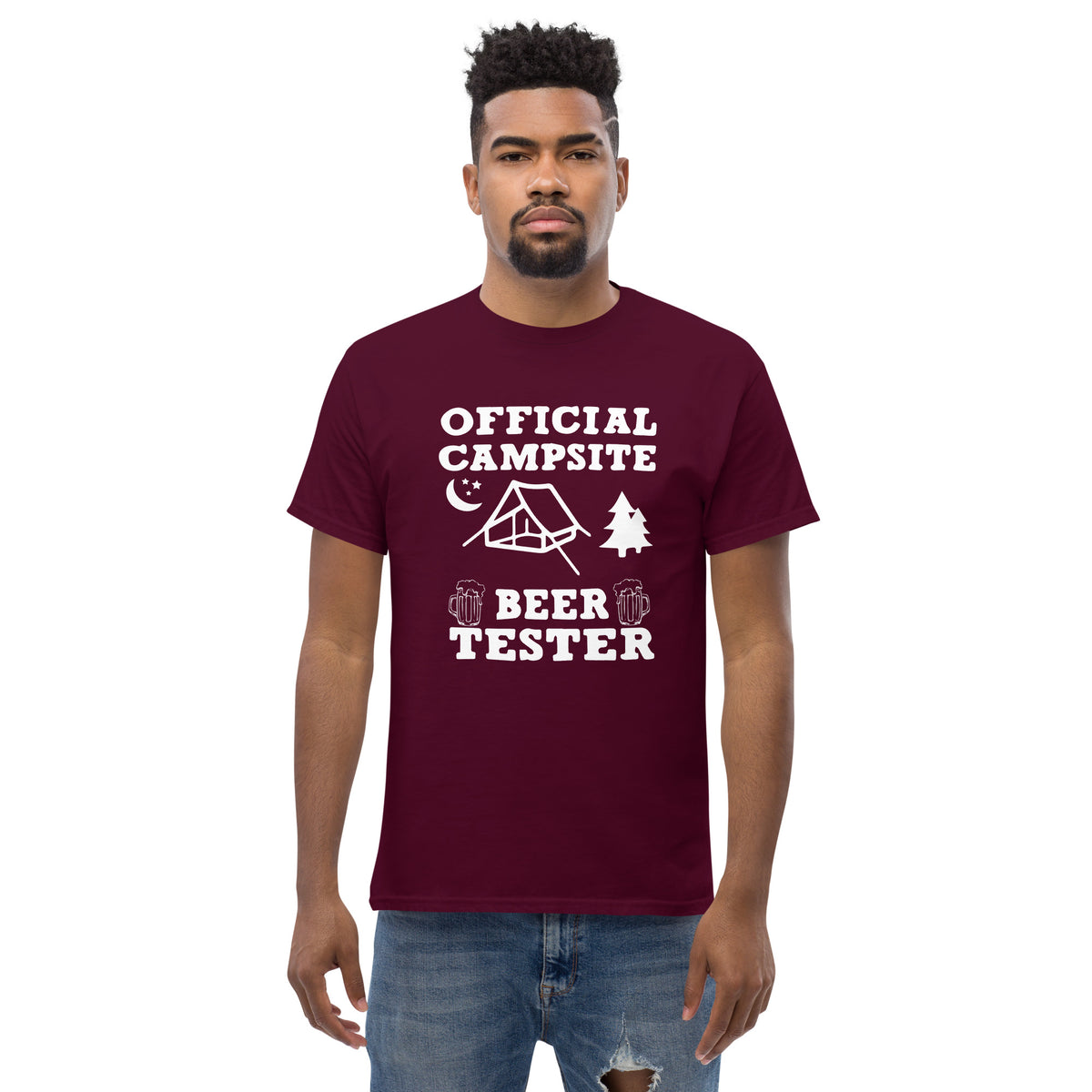 Official campsite beer tester, Men's T-Shirt