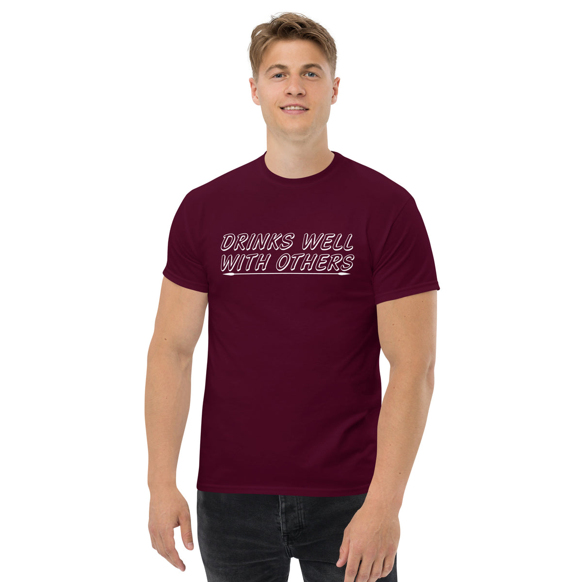 Drink's well with others, Men's T-Shirt