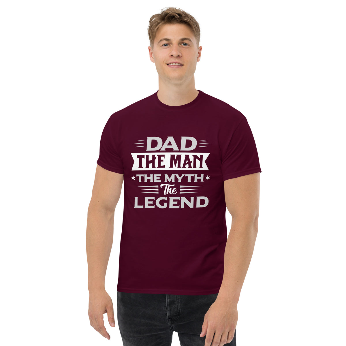 Dad, the man, they myth, the legend, Men's classic tee