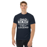 Load image into Gallery viewer, Dad, the man, they myth, the legend, Men&#39;s classic tee
