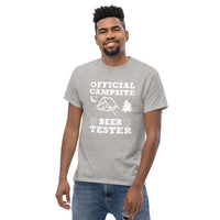 Load image into Gallery viewer, Official campsite beer tester, Men&#39;s T-Shirt
