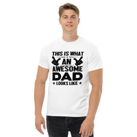 Load image into Gallery viewer, This is what an awesome dad looks like Men&#39;s classic tee
