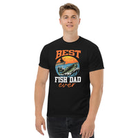 Load image into Gallery viewer, Best fish dad ever, Men&#39;s T-Shirt
