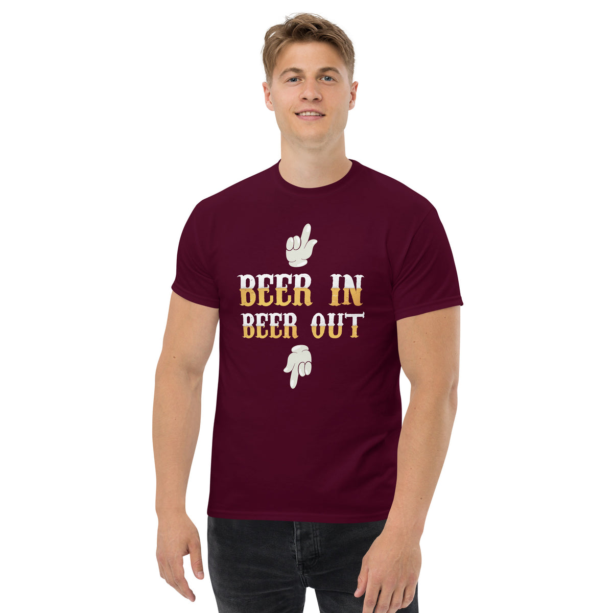 Beer In Beer Out, Men's T-Shirt