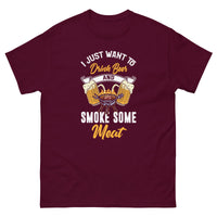 Load image into Gallery viewer, I just want to drink beer and smoke some meat, Men&#39;s T-Shirt
