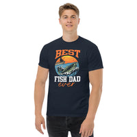 Load image into Gallery viewer, Best fish dad ever, Men&#39;s T-Shirt
