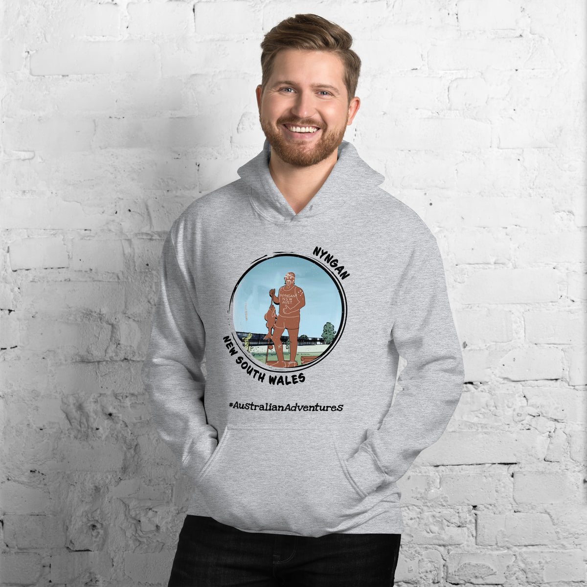 Nyngan, New South Wales, Unisex Hoodie