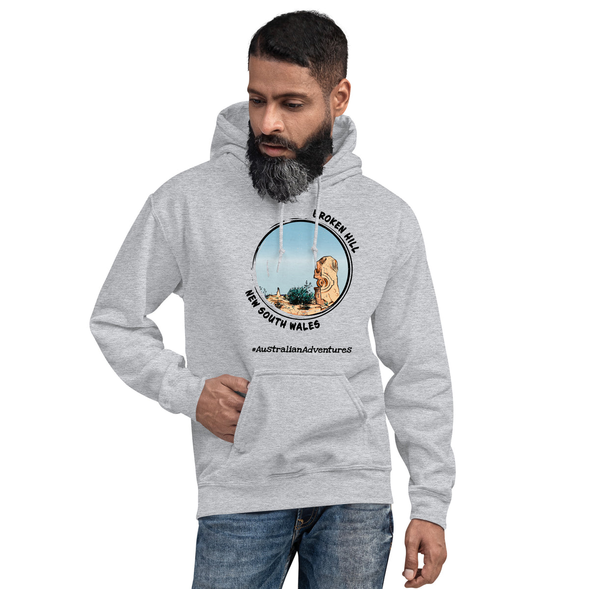 Broken Hill, New South Wales, Unisex Hoodie