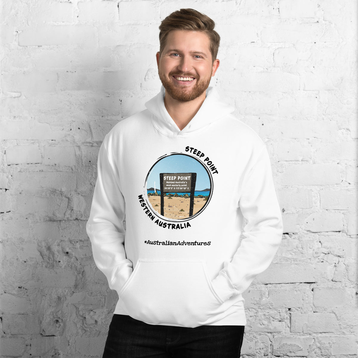 Steep Point, Western Australia, Unisex Hoodie