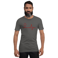 Load image into Gallery viewer, Wine life line, Unisex t-shirt
