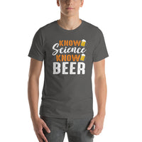 Load image into Gallery viewer, Know science, know beer, Unisex t-shirt
