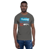 Load image into Gallery viewer, Fishing mode on, Unisex t-shirt
