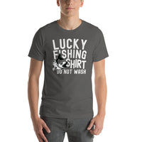 Load image into Gallery viewer, Lucky fishing shirt, do not wash, Unisex t-shirt
