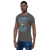 Load image into Gallery viewer, I don&#39;t need therapy, I just need to go fishing, Unisex t-shirt
