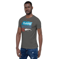 Load image into Gallery viewer, Fishing mode on, Unisex t-shirt
