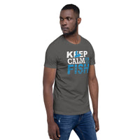 Load image into Gallery viewer, Keep calm and fish, Unisex t-shirt

