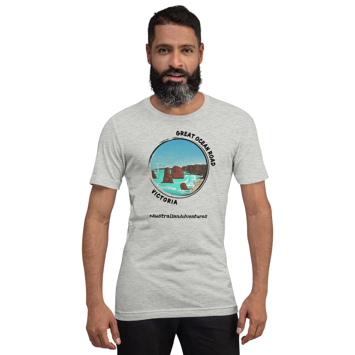 Great Ocean Road, Victoria, Unisex t-shirt