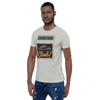 Load image into Gallery viewer, The best view comes after the hardest clime, Unisex t-shirt

