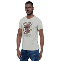 Load image into Gallery viewer, Coffee brewed, Unisex t-shirt
