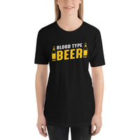 Load image into Gallery viewer, Blood type beer, Unisex T-shirt

