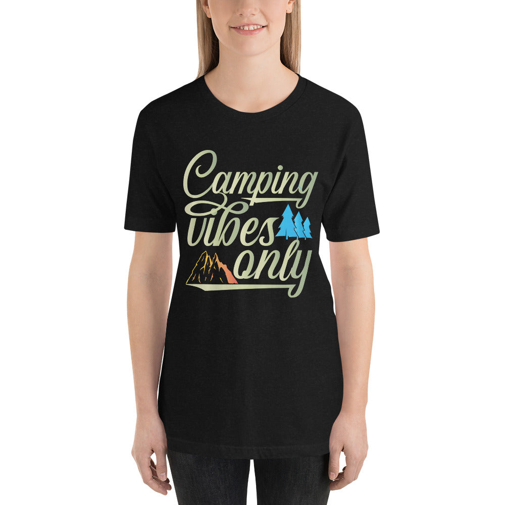 Camping vibes only, Unisex T-shirt