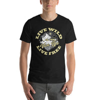 Load image into Gallery viewer, Live Wild, Live Free, Unisex t-shirt
