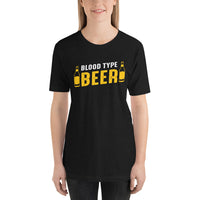 Load image into Gallery viewer, Blood type beer, Unisex T-shirt
