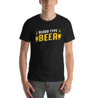 Load image into Gallery viewer, Blood type beer, Unisex T-shirt
