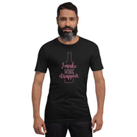 Load image into Gallery viewer, I make wine disappear, Unisex t-shirt
