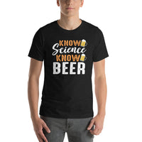 Load image into Gallery viewer, Know science, know beer, Unisex t-shirt
