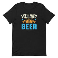 Load image into Gallery viewer, Fish and Beer, Unisex t-shirt
