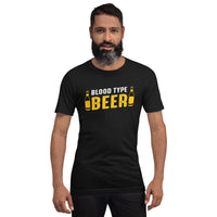 Load image into Gallery viewer, Blood type beer, Unisex t-shirt
