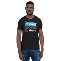 Load image into Gallery viewer, Fishing mode on, Unisex t-shirt
