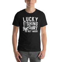 Load image into Gallery viewer, Lucky fishing shirt, do not wash, Unisex t-shirt
