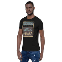 Load image into Gallery viewer, The best view comes after the hardest clime, Unisex t-shirt
