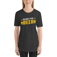 Load image into Gallery viewer, Blood type beer, Unisex T-shirt
