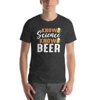 Load image into Gallery viewer, Know science, know beer, Unisex t-shirt
