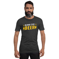 Load image into Gallery viewer, Blood type beer, Unisex t-shirt
