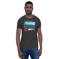 Load image into Gallery viewer, Fishing mode on, Unisex t-shirt
