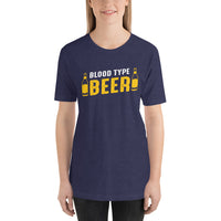 Load image into Gallery viewer, Blood type beer, Unisex T-shirt
