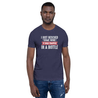 Load image into Gallery viewer, I just rescued some wine. It was trapped in a bottle. Unisex t-shirt
