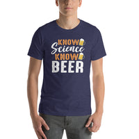 Load image into Gallery viewer, Know science, know beer, Unisex t-shirt
