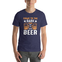 Load image into Gallery viewer, Come to the dark side, we have beer, Unisex t-shirt
