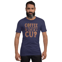Load image into Gallery viewer, Coffee, all the goodness of life in a cup, Unisex t-shirt
